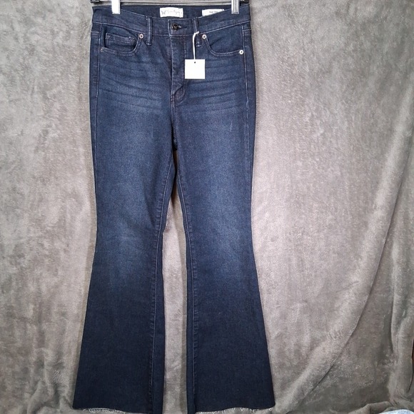 Jessica Simpson Denim - Jessica Simpson Daisy Flare Jeans Women's Size 6 Blue Mid-Rise Stretch NWT